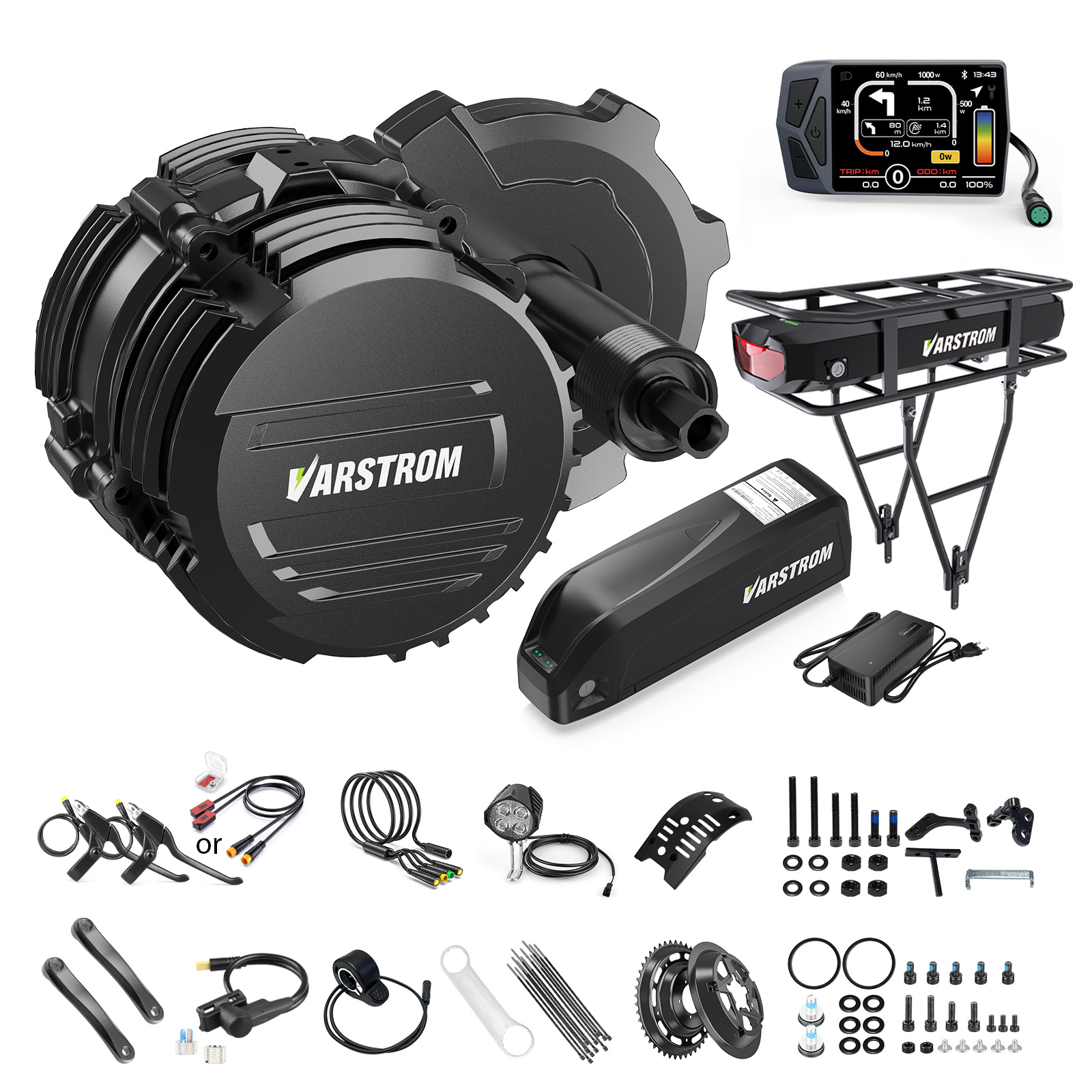 Side Hung Mid Drive Motor Kit - [В НАЛИЧИИ В США] Комплект центрального